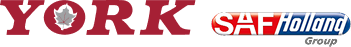 York final logo red