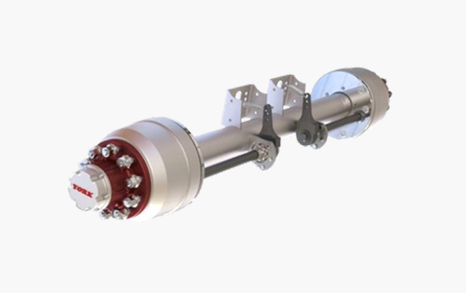 Low Bed Axles (8.0 - 15.0 Tonnes Capacity) With In-Board Drum